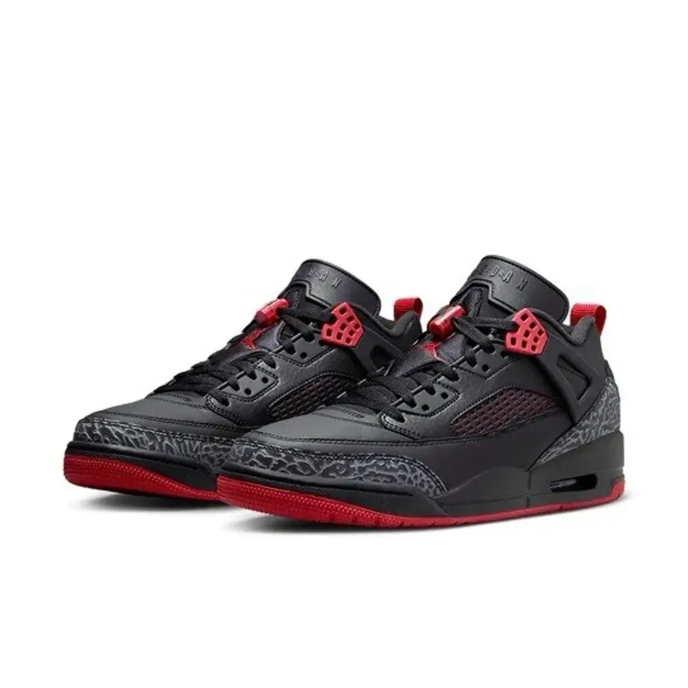 NEW Nike Air Jordan Spizike Low ‘Bred’ Black Gym Red FQ1759-006 Men's Size 11.5